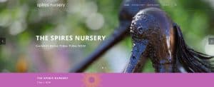 the spires nursery - website redevelopment